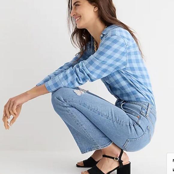 J. Crew Rocky Shore wash 9'' demi-boot crop jean - Picture 4 of 8